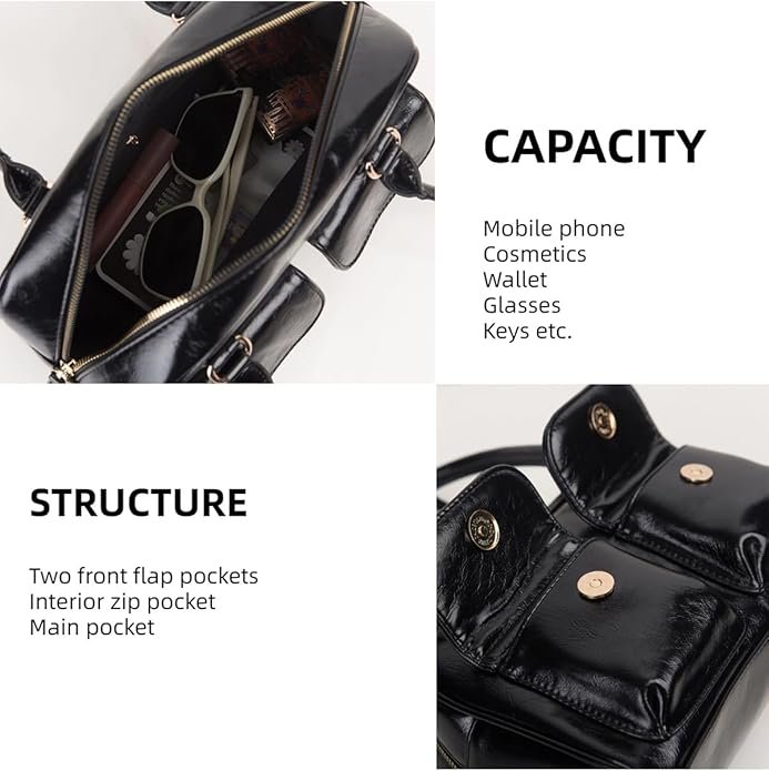 y2k shoulder purses for women trendy pu leather retro boston handbag y2k shoulder purses for women trendy pu leather retro boston handbag