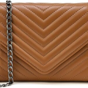 small leather crossbody bag for women clutch purse cross body purse shoulder bags with chain strap quilted purses