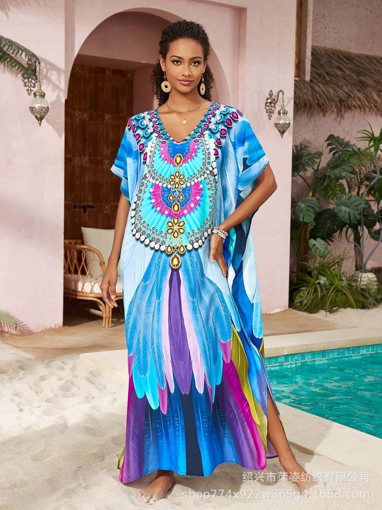 bohemian printed cotton rayon sun protection blouse bohemian printed cotton rayon sun protection blouse